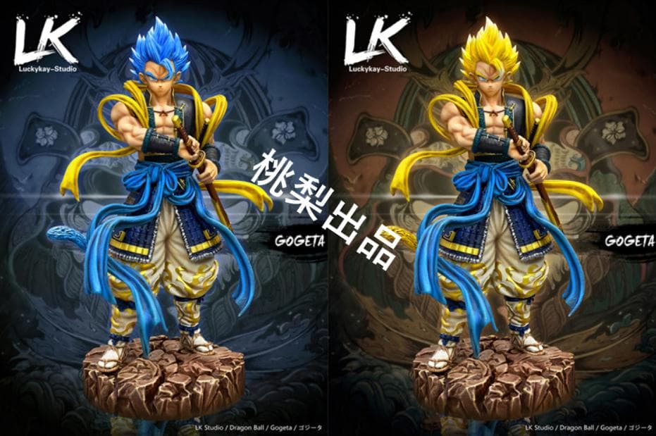 新品未開封『ドラコンボール』LK　ゴジータ　ブルー ガレージキット スタチュー