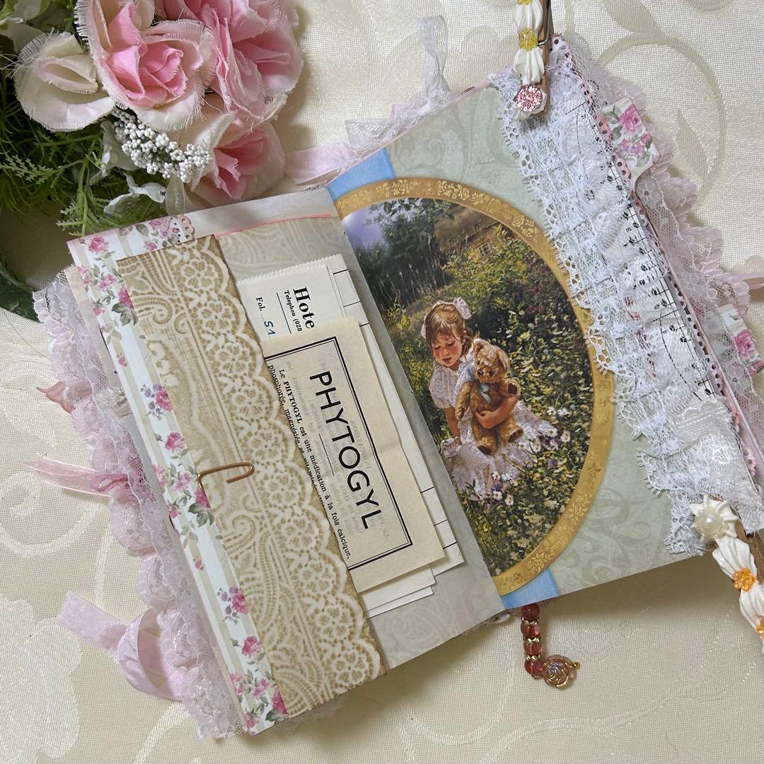 薔薇とレースのジャンクジャーナル・雑記帳　My Family♡