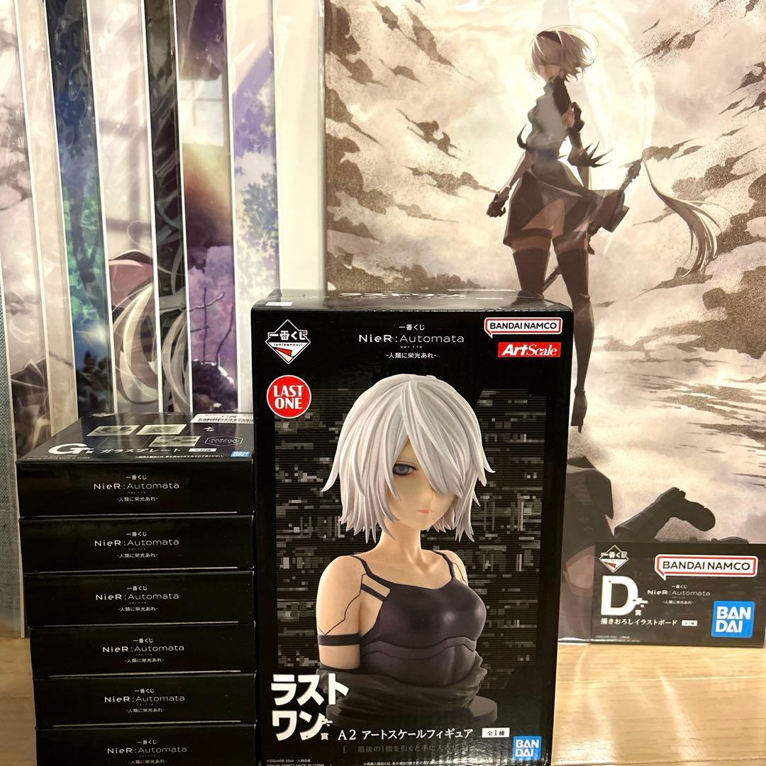 一番くじ NieR:Automata Ver1.1a ラストワン賞 ＋D賞他