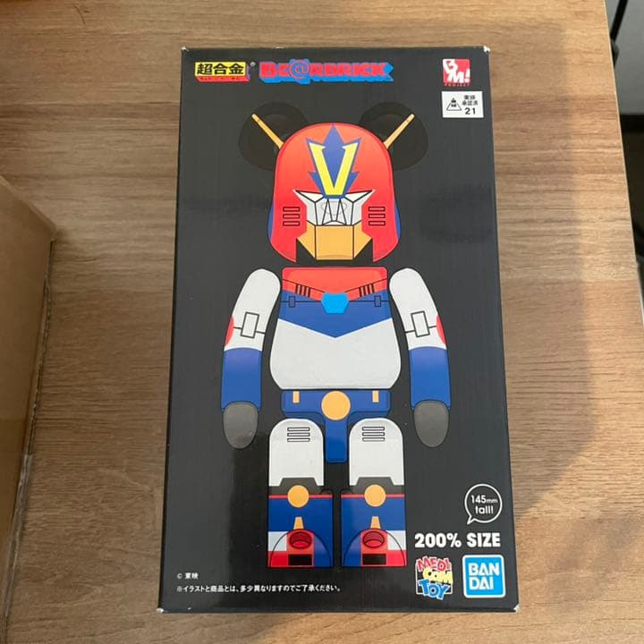 コンバトラーV 超合金　200% Be@rbrick