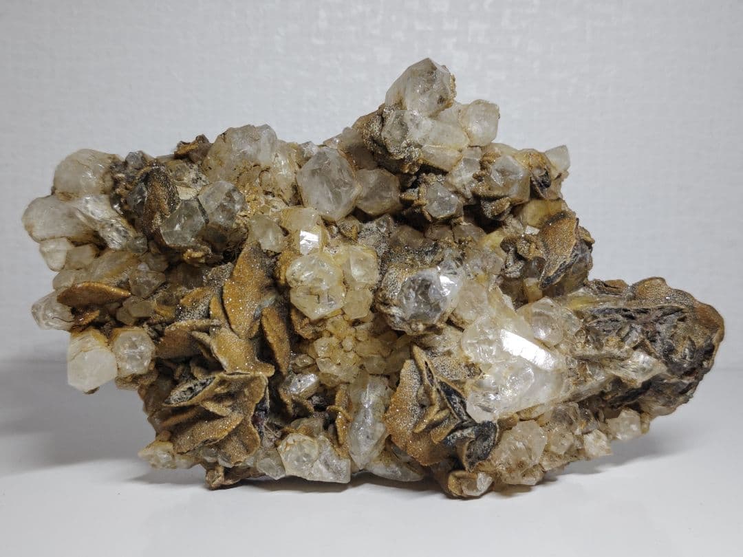 水晶 1.6kg シデライト クォーツ 原石 鑑賞石 自然石 誕生石 鉱物 水石