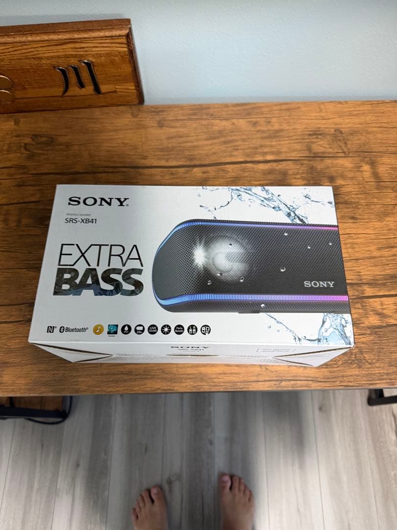 SONY SRS-XB41 ワイヤレススピーカー ブラック