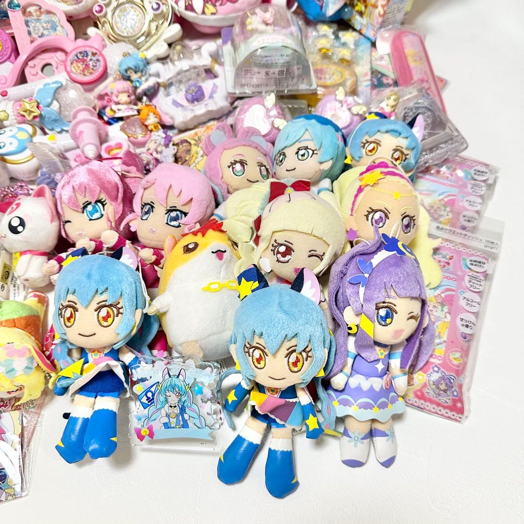 大量 プリキュアなど キャラクターグッズ ぬいぐるみ おもちゃ まとめ売り