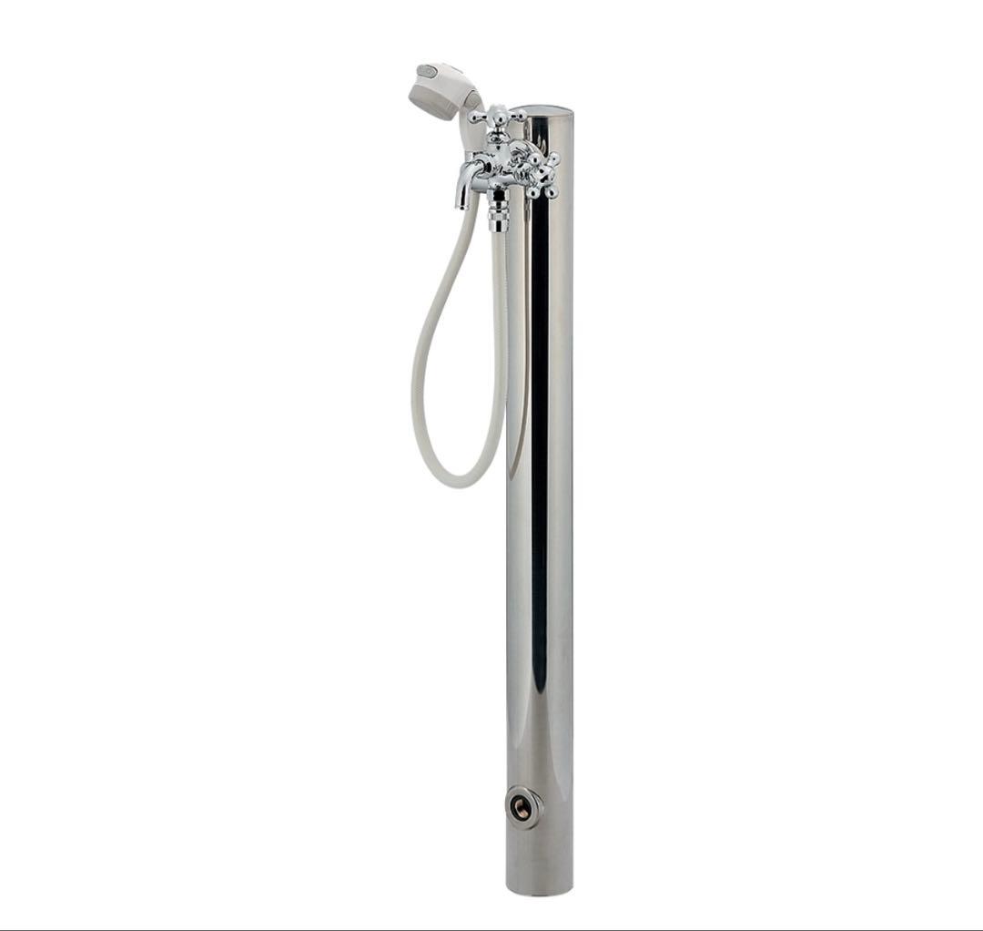 新品 ステンレス 水栓 シャワー付き ペット用