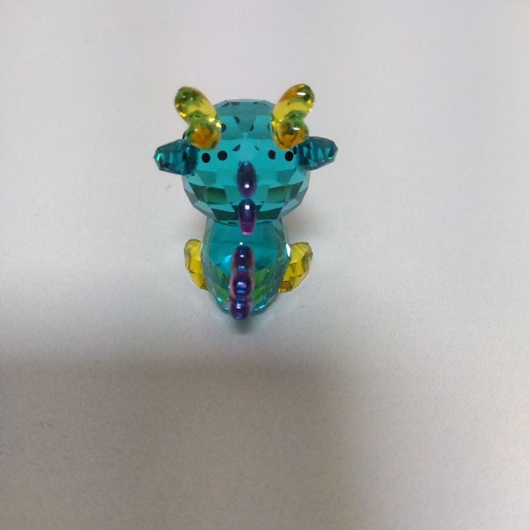 スワロフスキー　竜の置物