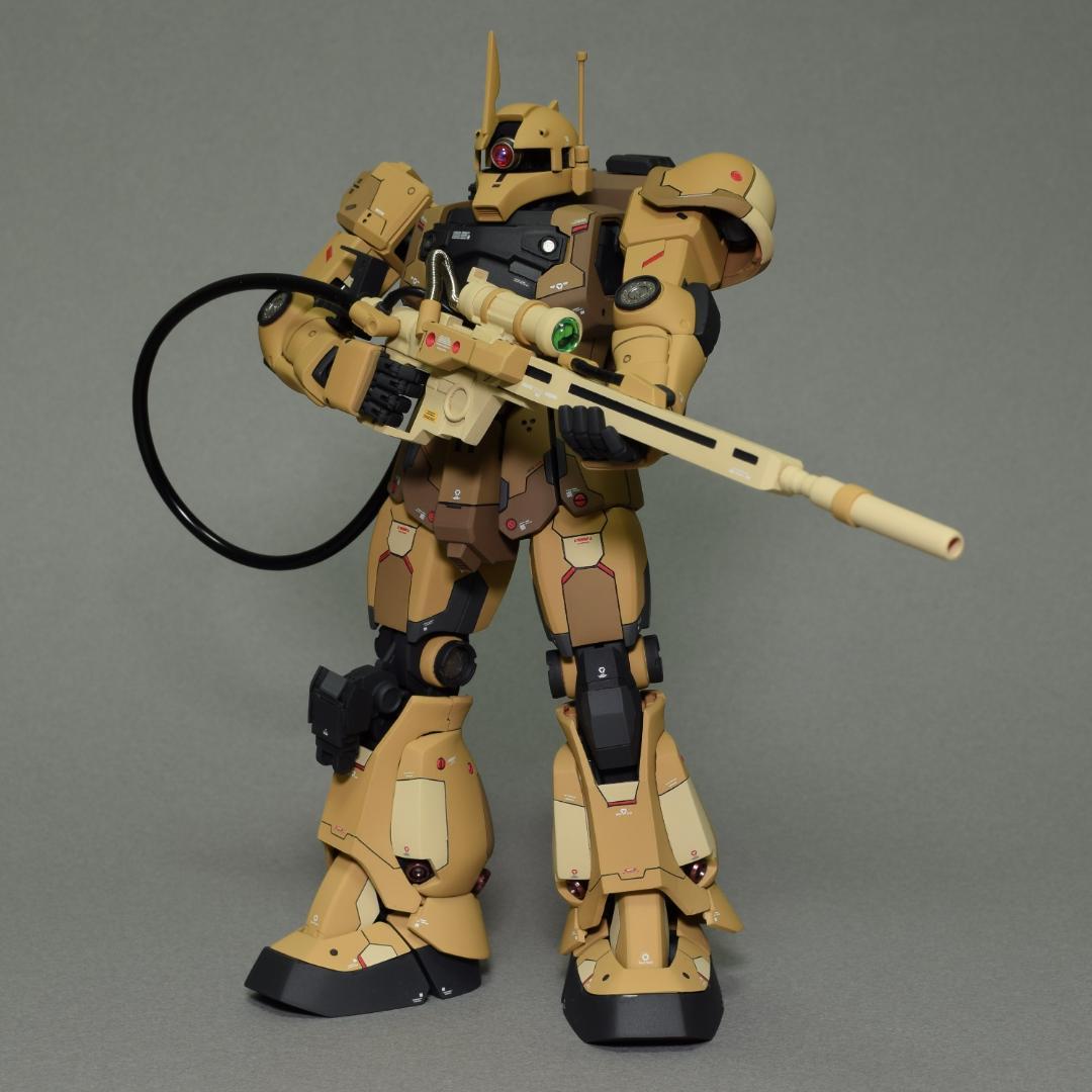 MGザクVer2.0改修 MS-05L ザクスナイパー 塗装済完成品