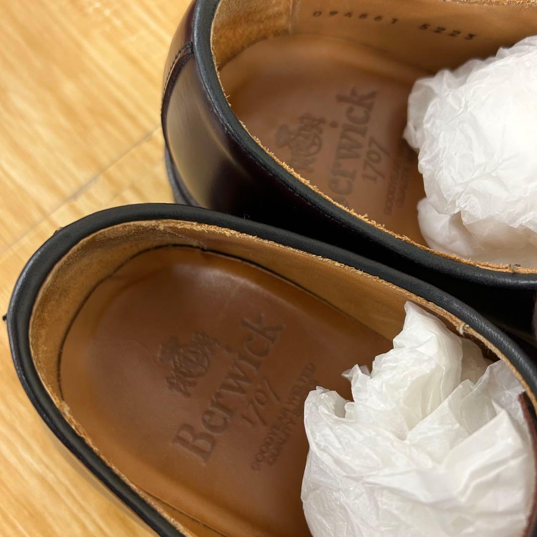 s Berwick プレーントゥ 5223 ヴィブラム ソール