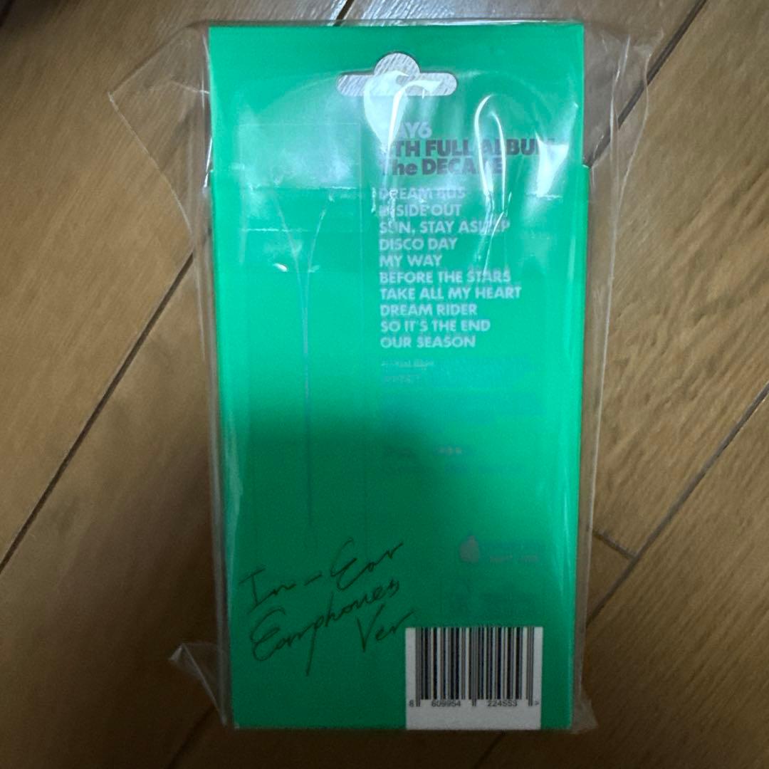 DAY6 The DECADE イヤホン YoungK ヨンケイ　新品未開封
