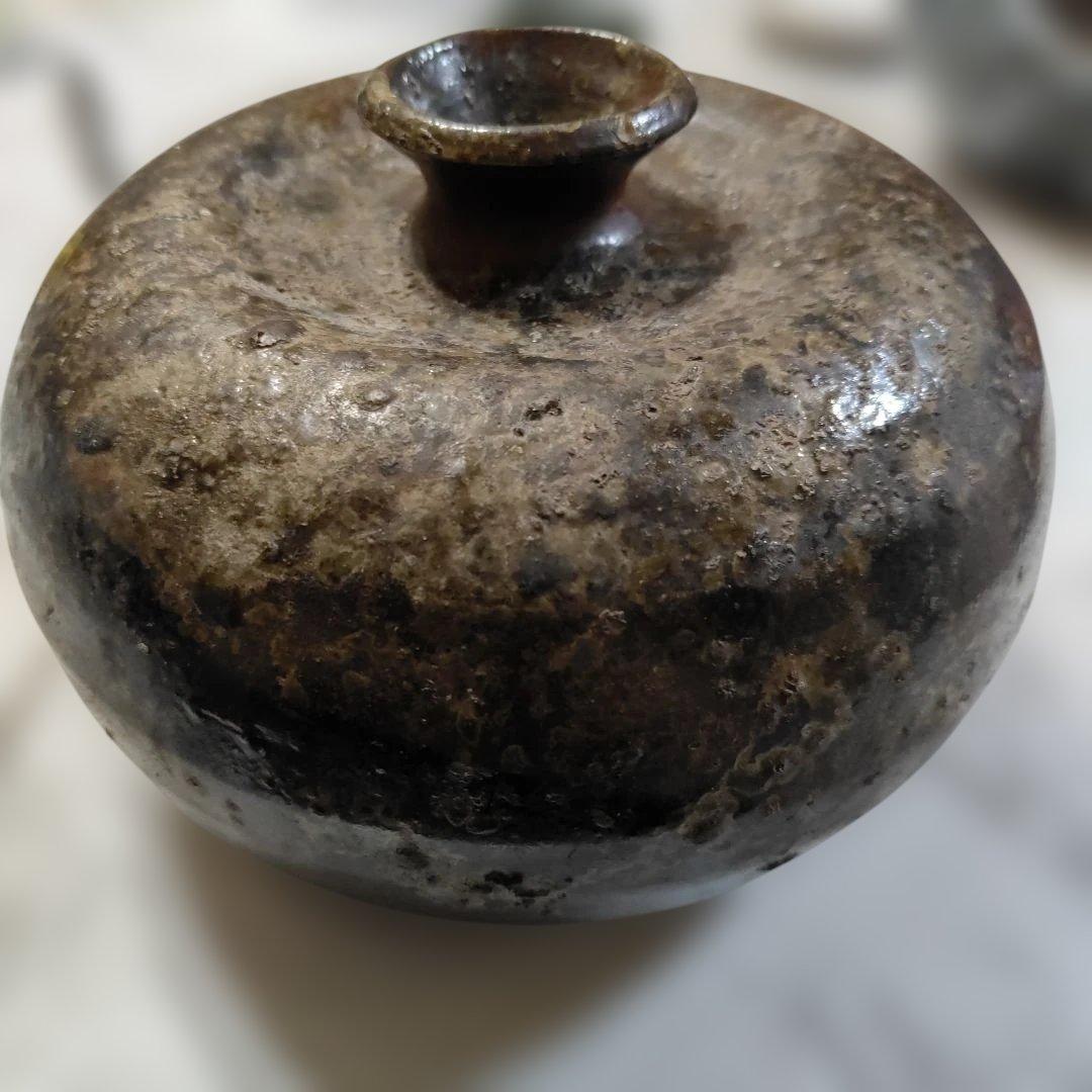 丹波焼　森本丹山　花器　花瓶