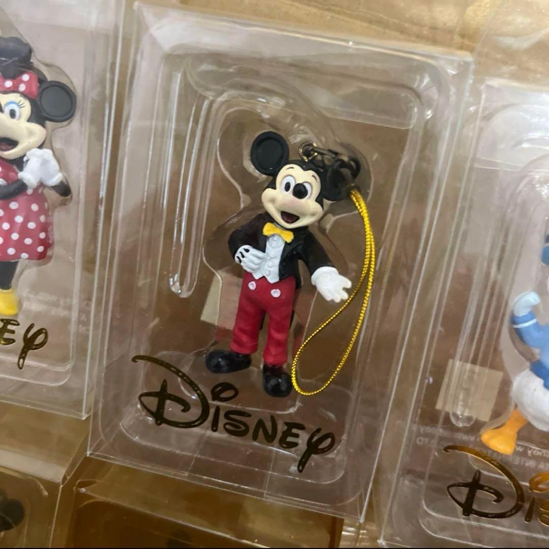 レア　ヴィンテージ　ディズニーキャラクター　ストラップフィギュア　8体セット