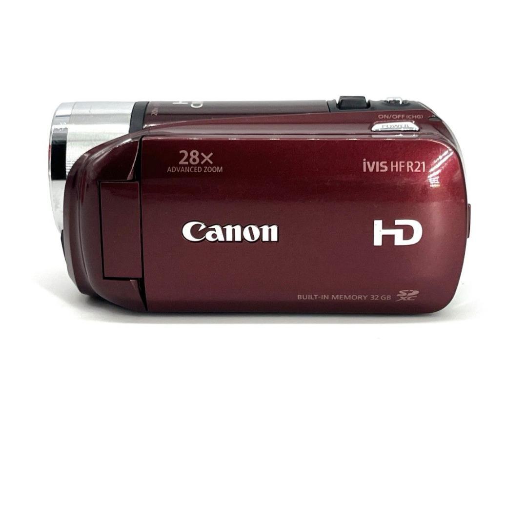 【極美品】Canon iVIS HF R21 RED