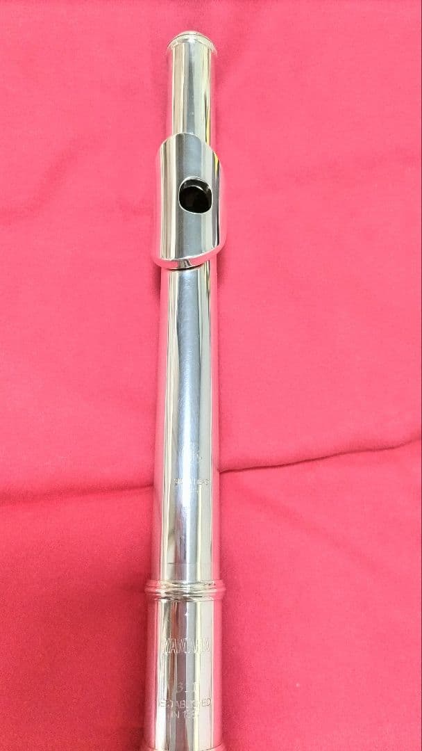 YAMAHA ヤマハフルート 311 Eメカ付き　頭部管銀製