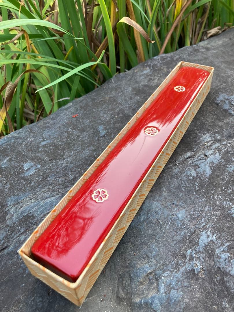 漆器製赤　箸