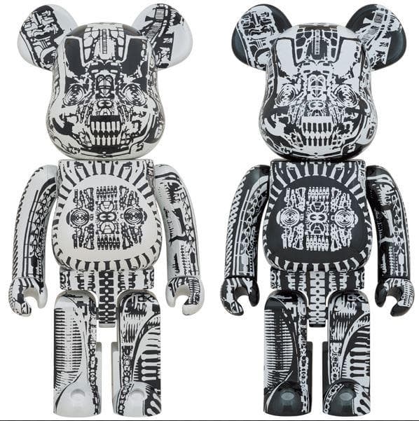 新品未開封★1000％ BE@RBRICK H.R.GIGER ベアブリック