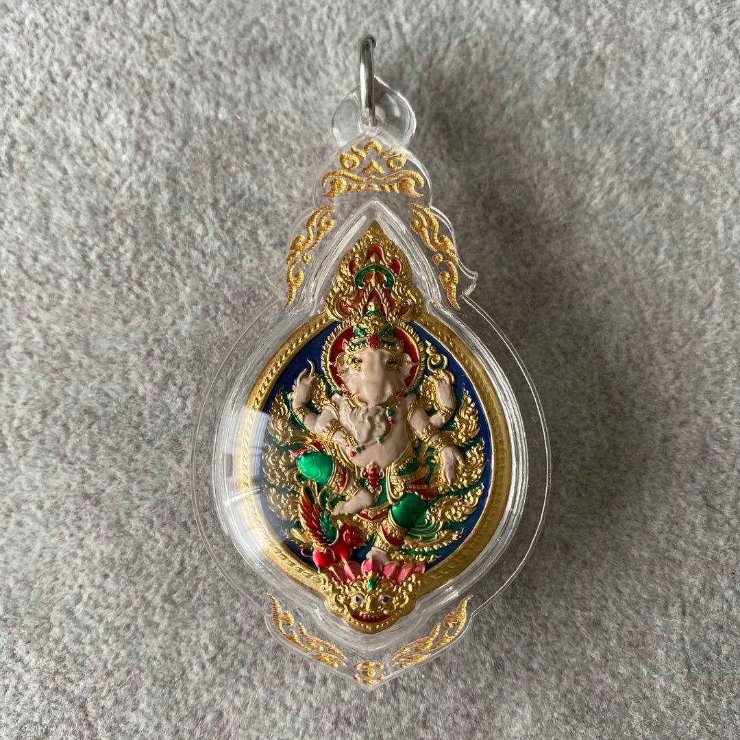 プラクルアン 優美なガネーシャ神 ラフー神 超レア品 芸術 開運 万能 御守り