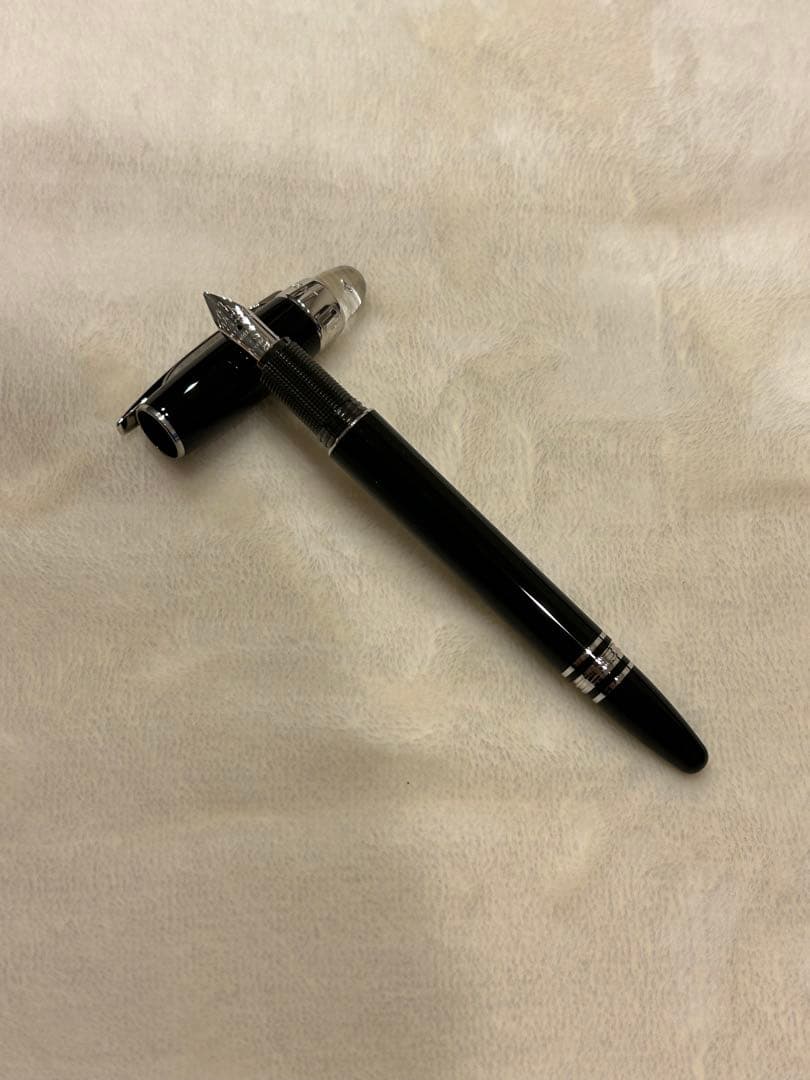 Montblanc 万年筆 黒　モンブラン　100周年　ダイヤ