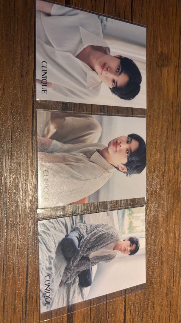 ま*め様 CLINIQUE オリジナル 本田響矢さん フォトカード 全３種