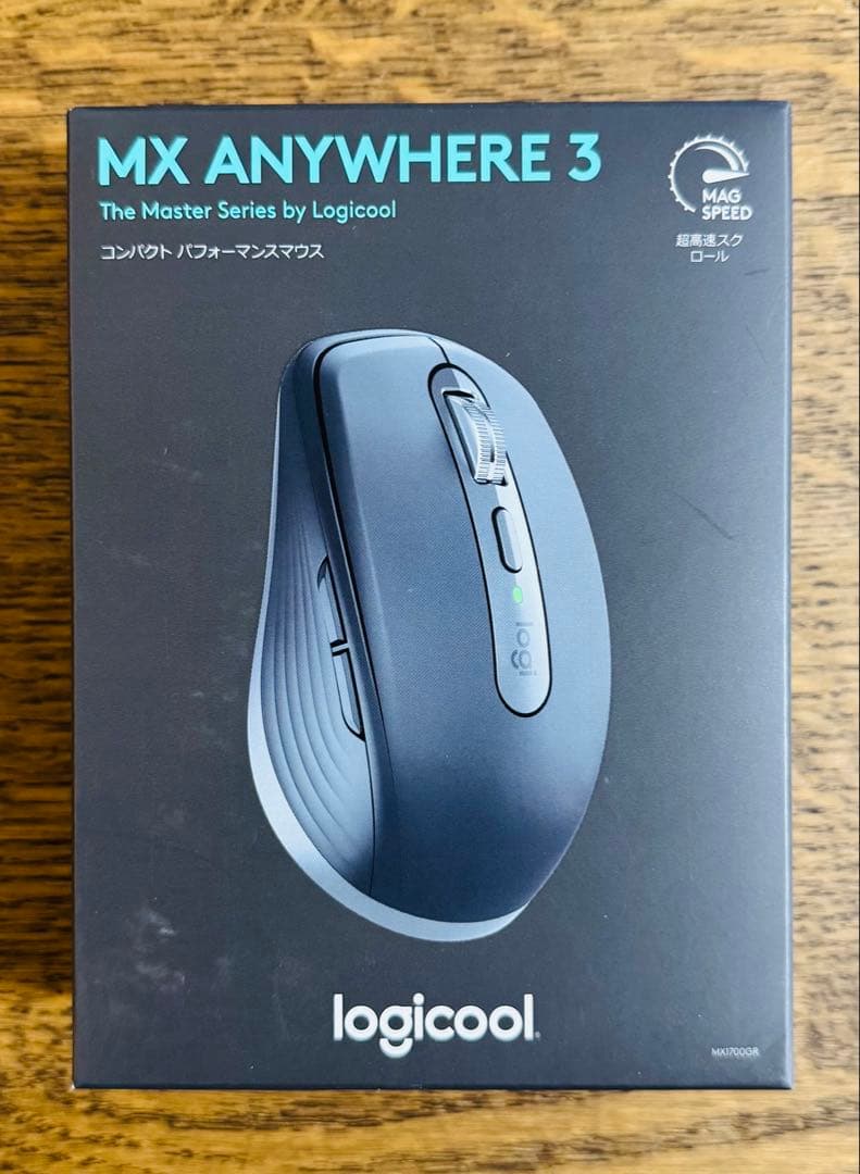 【未開封】Logicool MX Anywhere 3（ブラック）