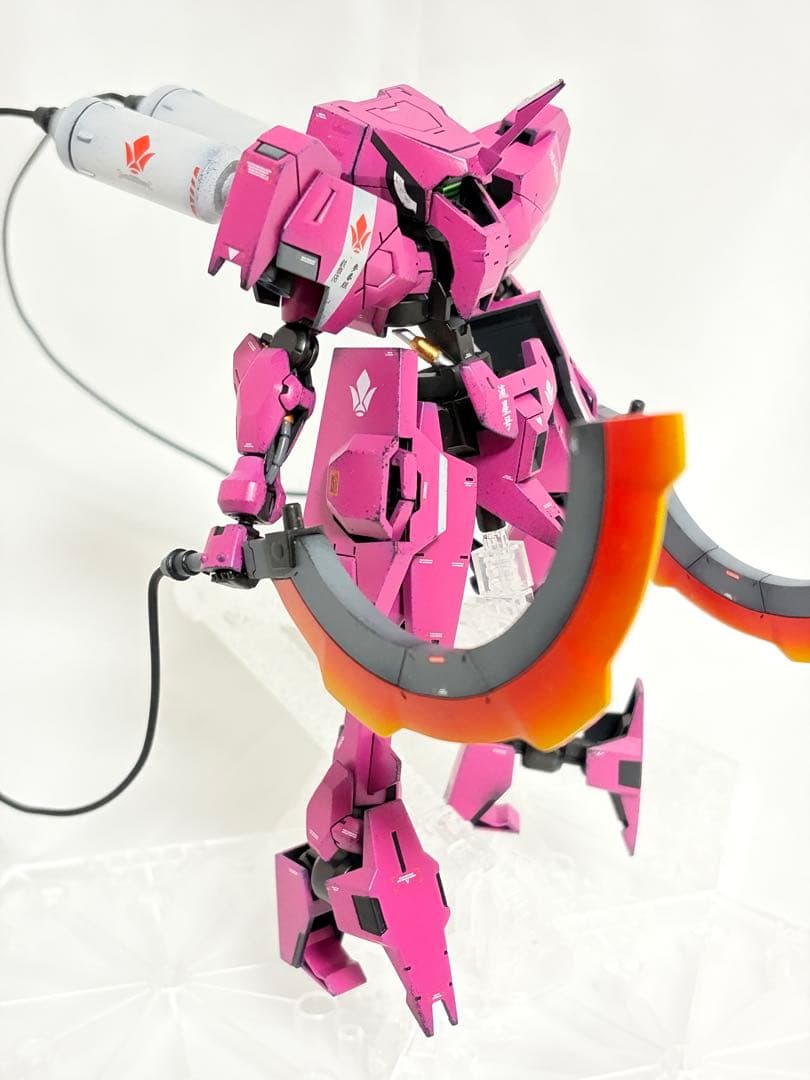 HG1/144 ユーゴー ウェザリング 流星号 塗装済完成品 鉄血のオルフェンズ