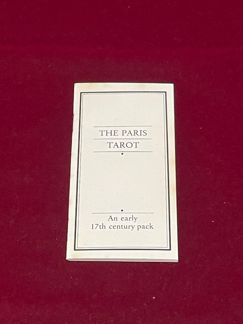トランプ TAROT DE PARIS