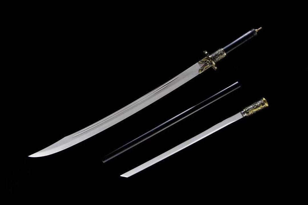 偃月痕長刀 日本刀 模造刀 鑑賞用 武具 舞踊刀 古兵器 分割式模造槍 長尺