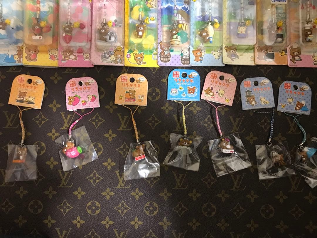 激レア、廃盤、リラックマご当地ストラップ、キーホルダーセット 20個以上
