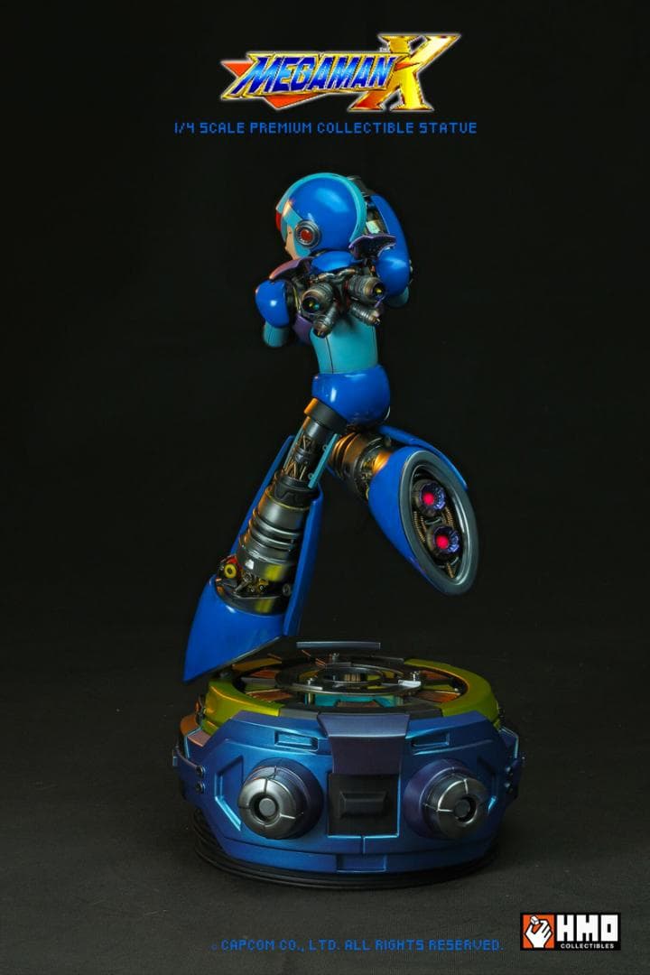 ロックマンX 1/4 プレミアムコレクティブル スタチュー ブルー