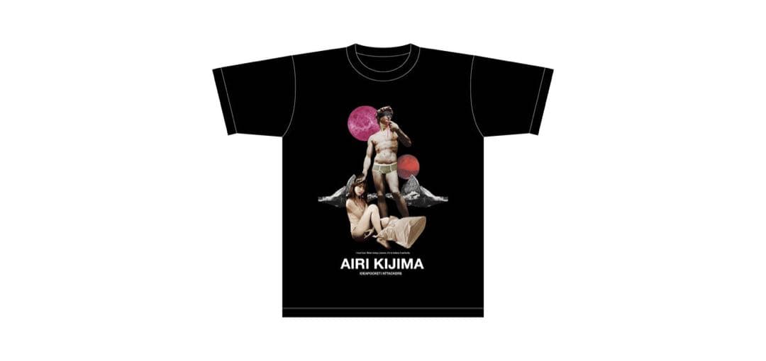 希島あいり　Tシャツ　【buggy ×KIJIMAAIRI(希島あいり)】