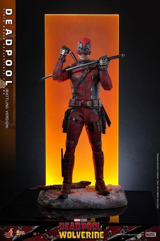 ムービー・マスターピース 1/6スケールフィギュア デッドプール(バトル版)