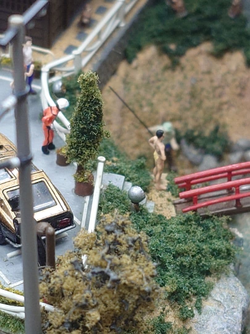 1/150ジオラマBトレ用。