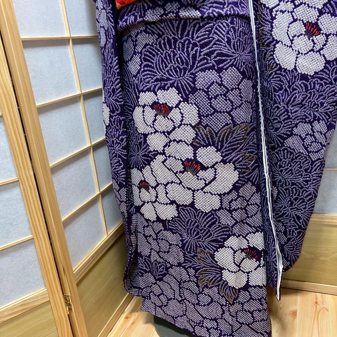 ひつじ様［4357］振袖 総絞り 金彩 成人式 卒業式 正絹 着物 袷
