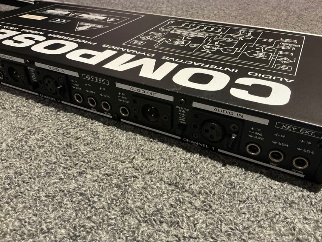 ベリンガー　MDX-2100 2ch コンプレッサー
