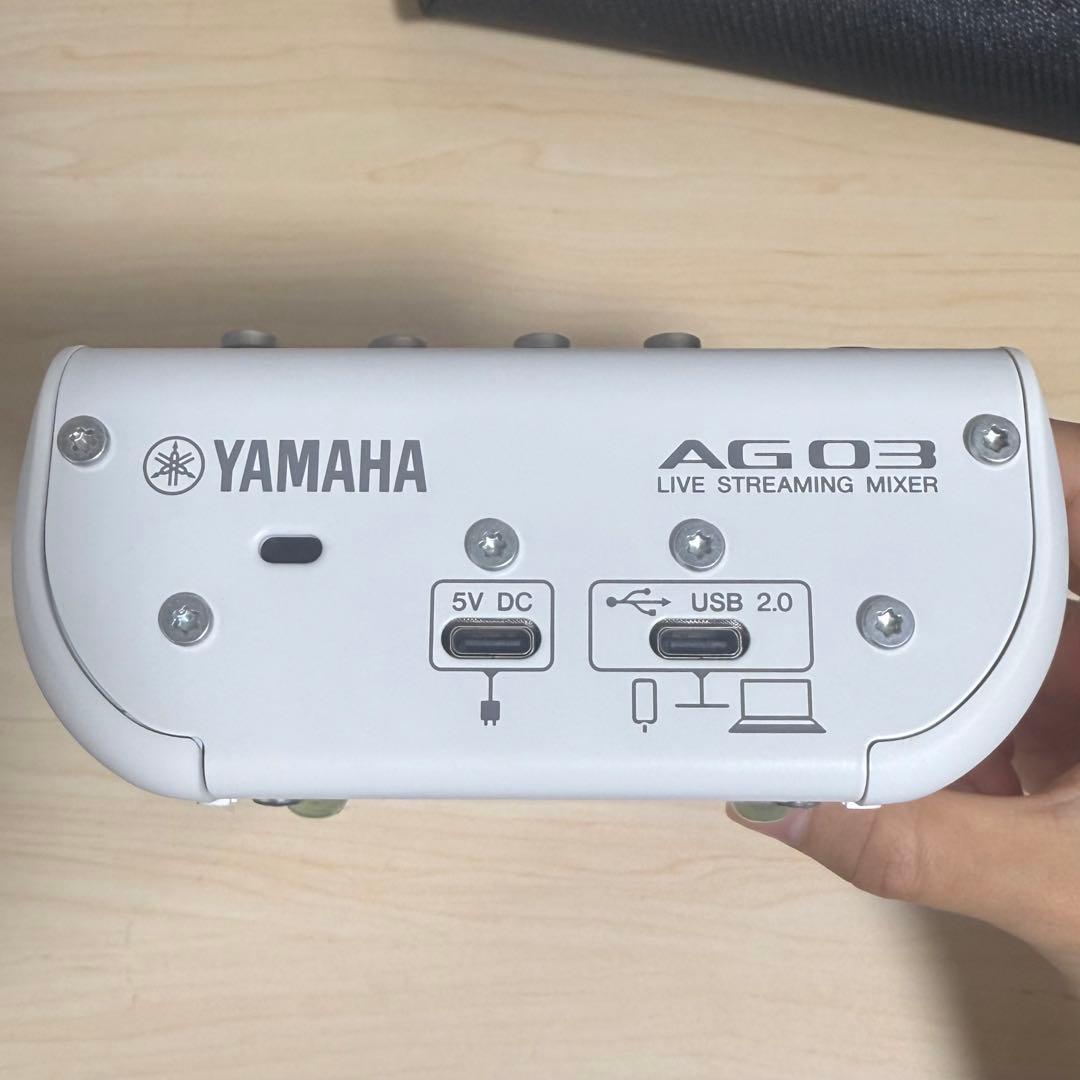 YAMAHA AG03 mk2 オーディオインターフェース