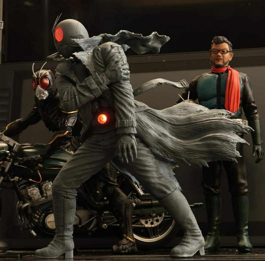 1/6スケール 新仮面ライダー ガレージキット (未組み立て未塗装）