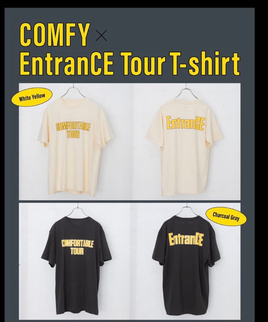 ☆セールCOMFY 岩岡徹 EntranCE TOUR コラボTシャツ L WT