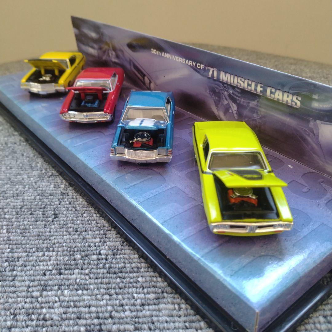 ホットウィール•マッスルカー!!30周年記念 ミニカー 4台セット