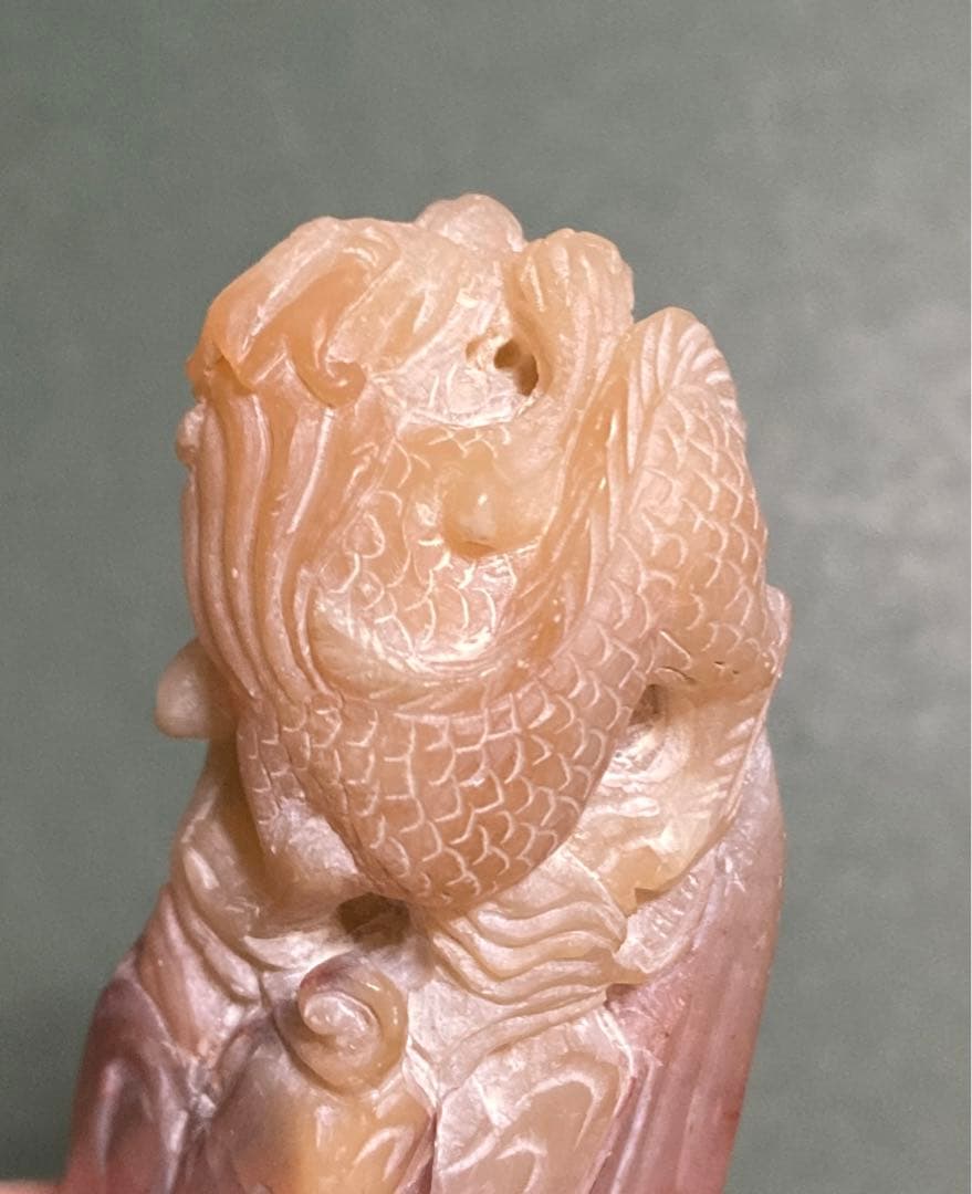 印材　福州寿山石　12cm