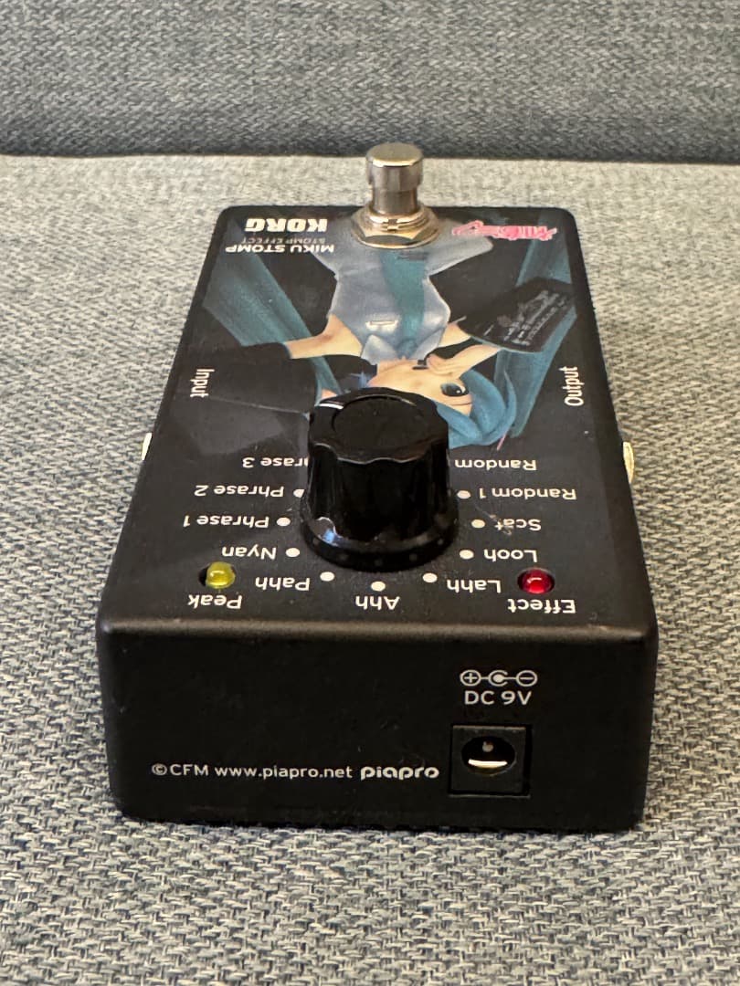 【レア物】KORG MIKU STOMP ギターエフェクター