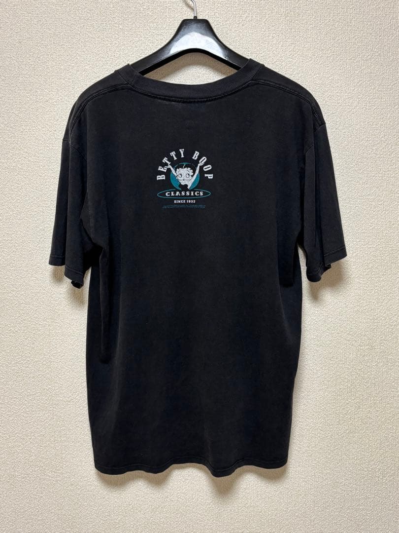 90s BETTY Got Milk？ Tee ブラック M ビンテージ 希少