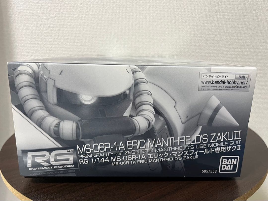 RG MS-06R-1A エリック・マンスフィールド専用 ザクⅡ 新品未開封