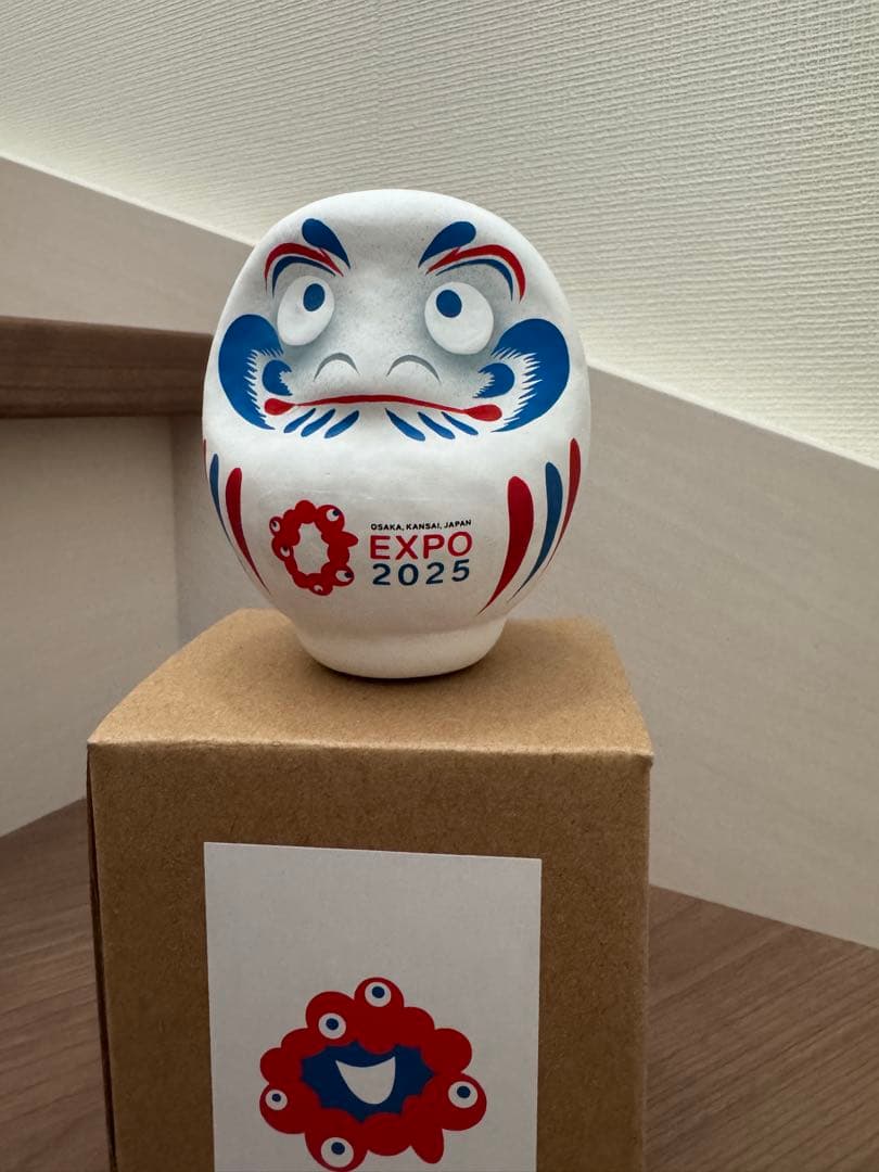 限定品　レア　大阪万博　張り子だるま　EXPO2025 だるま　万博　張子だるま