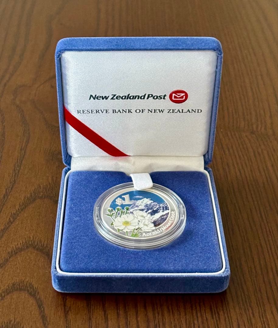 ニュージーランド 2007年 プルーフ銀貨 １NZドル 【解説書なし】