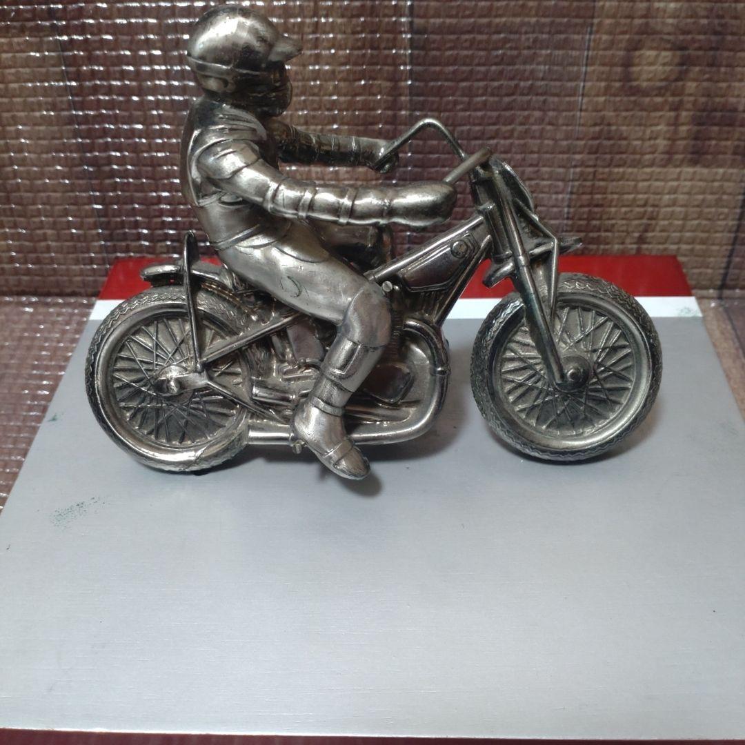 オートレース　金属オブジェ　ダイナミックオートレース　非売品　川口オート