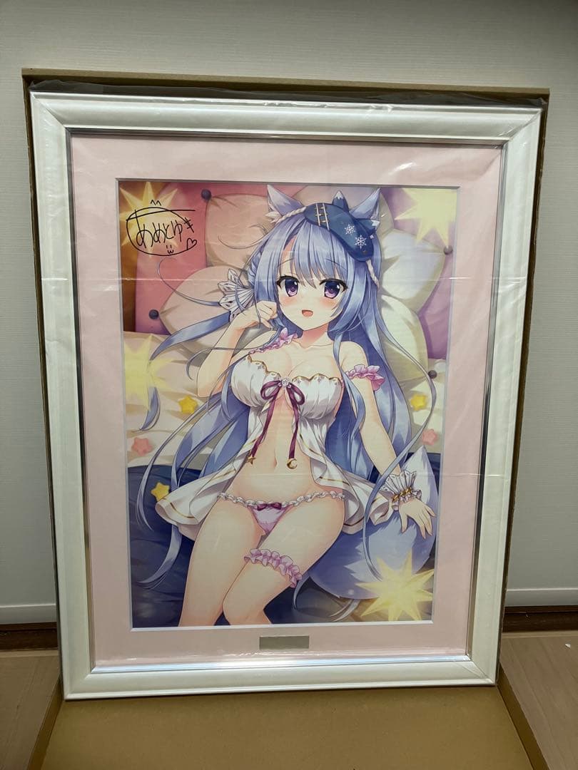 あめとゆきA3複製原画-Sweet night-キツネExtraEdition