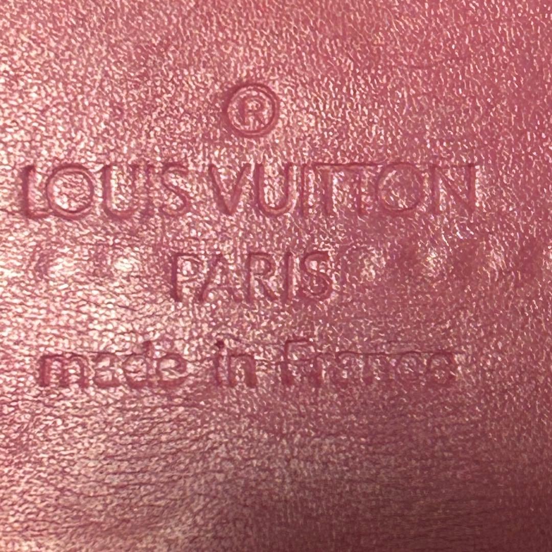 ・ルイヴィトン ヴェルニ 二つ折り長財布 正規品 鑑定済みLOUISVITTON