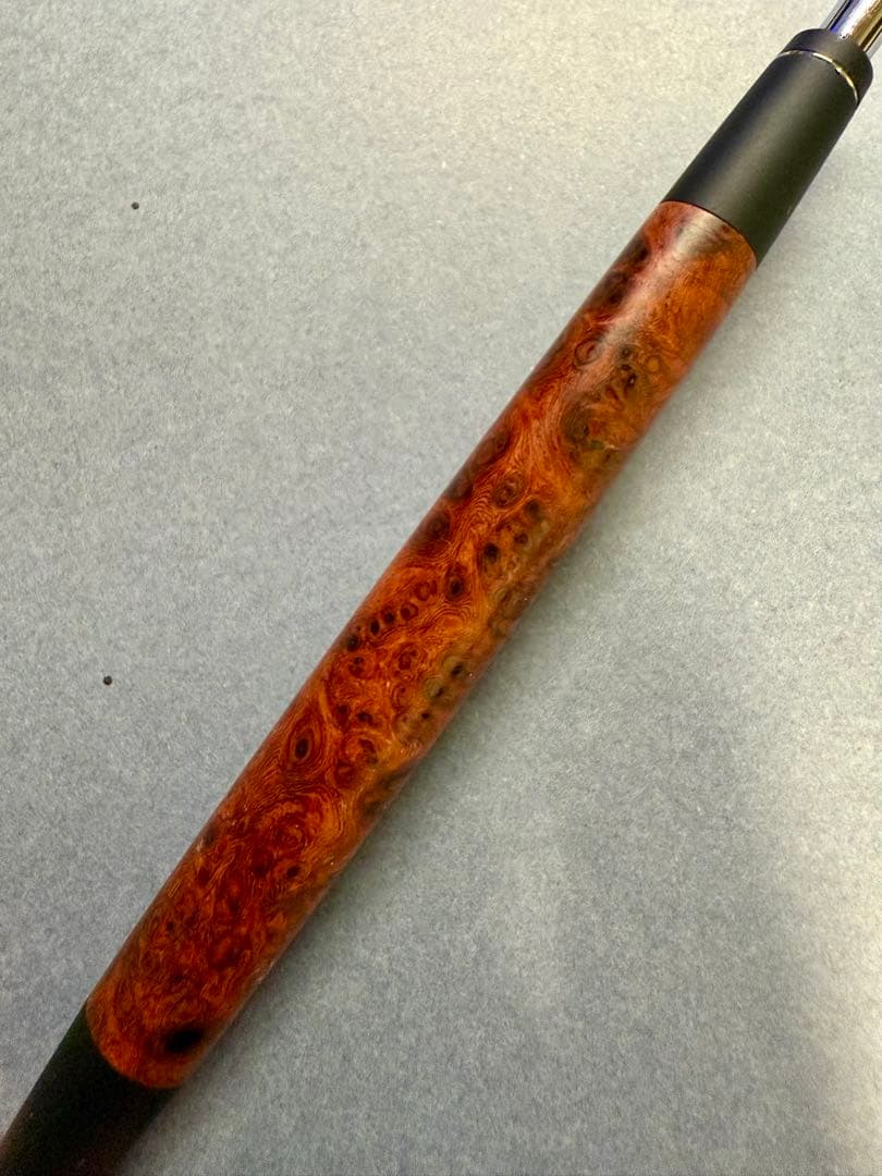野原工芸　特上花梨瘤　新型シャープペンシル（シルバー金具）