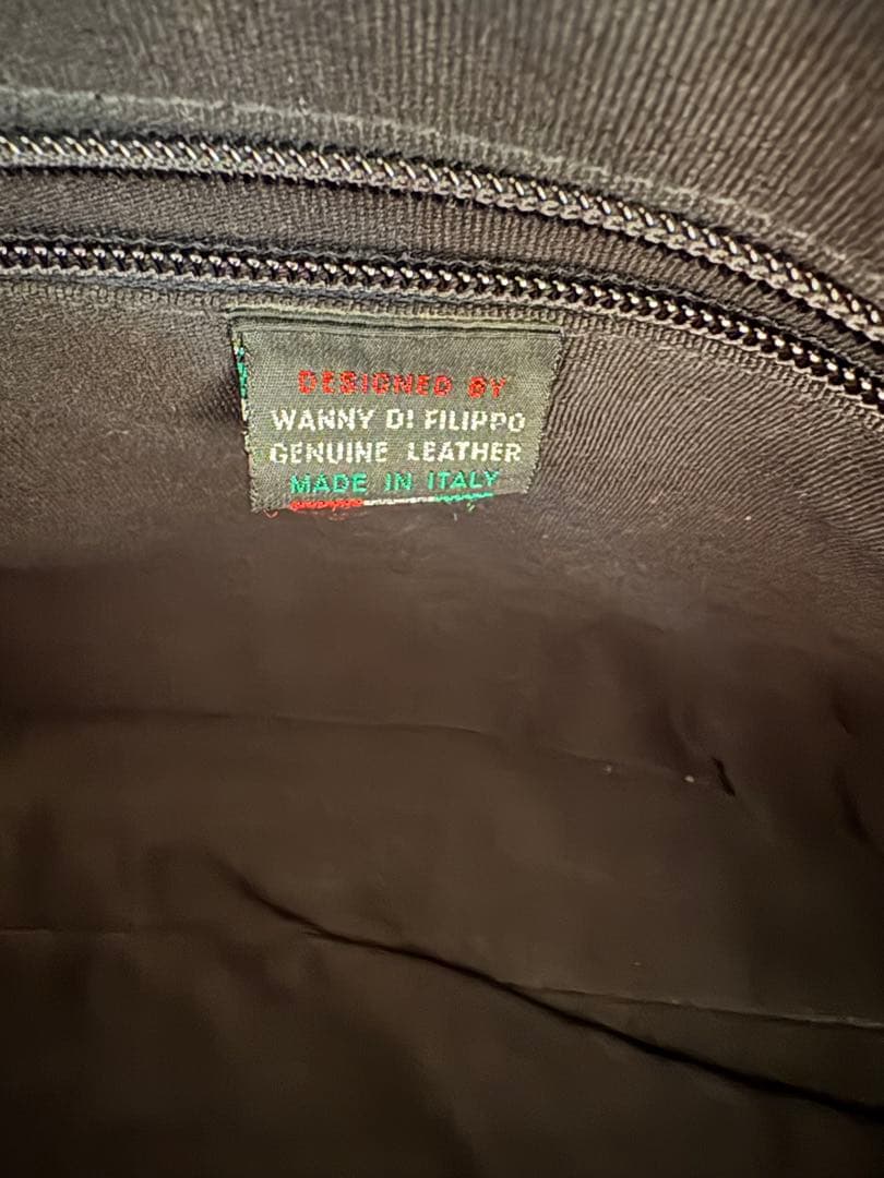 【美品】イルビゾンテ レザー 2WAY ビジネスバッグ ブラック