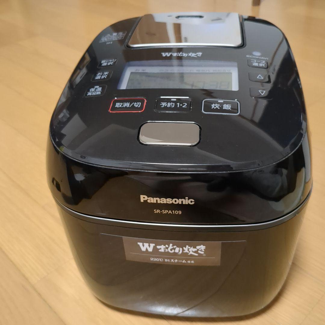 Panasonic Wおどり炊き IH圧力炊飯器5.5合 追→12/5動作確認済