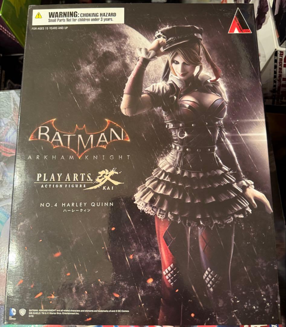 未開封 プレイアーツ改 バットマン アーカムナイト ハーレイ・クイン