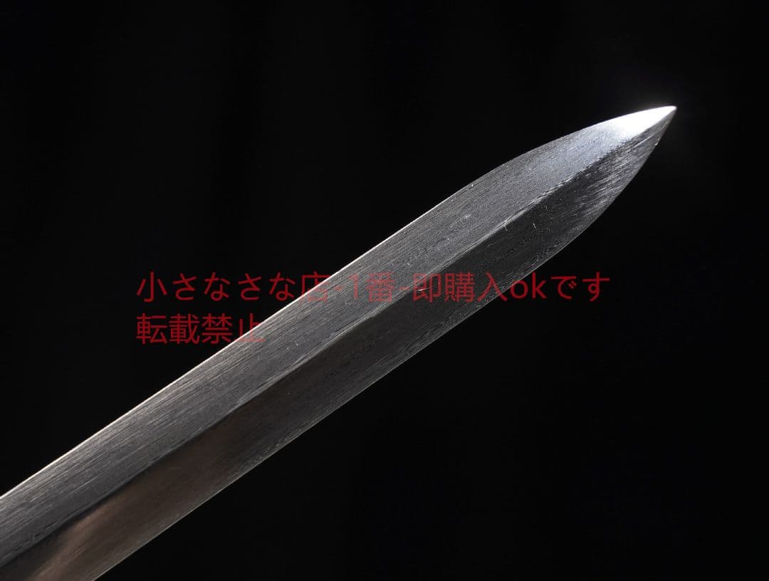 黒檀金天竺剣百錬文紋鋼 唐剣  模造刀·模擬刀  居合刀